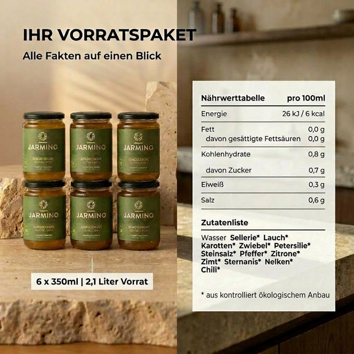 Gemüsebrühe (6x 350ml)
