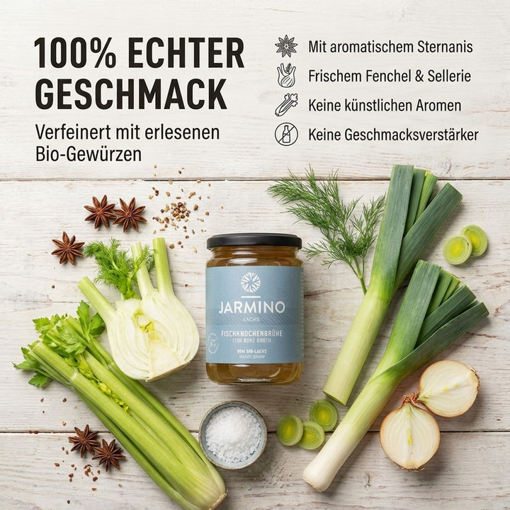 Fischknochenbrühe (6x 350ml)