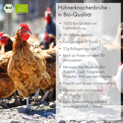 Hühnerknochenbrühe (6x 350ml)