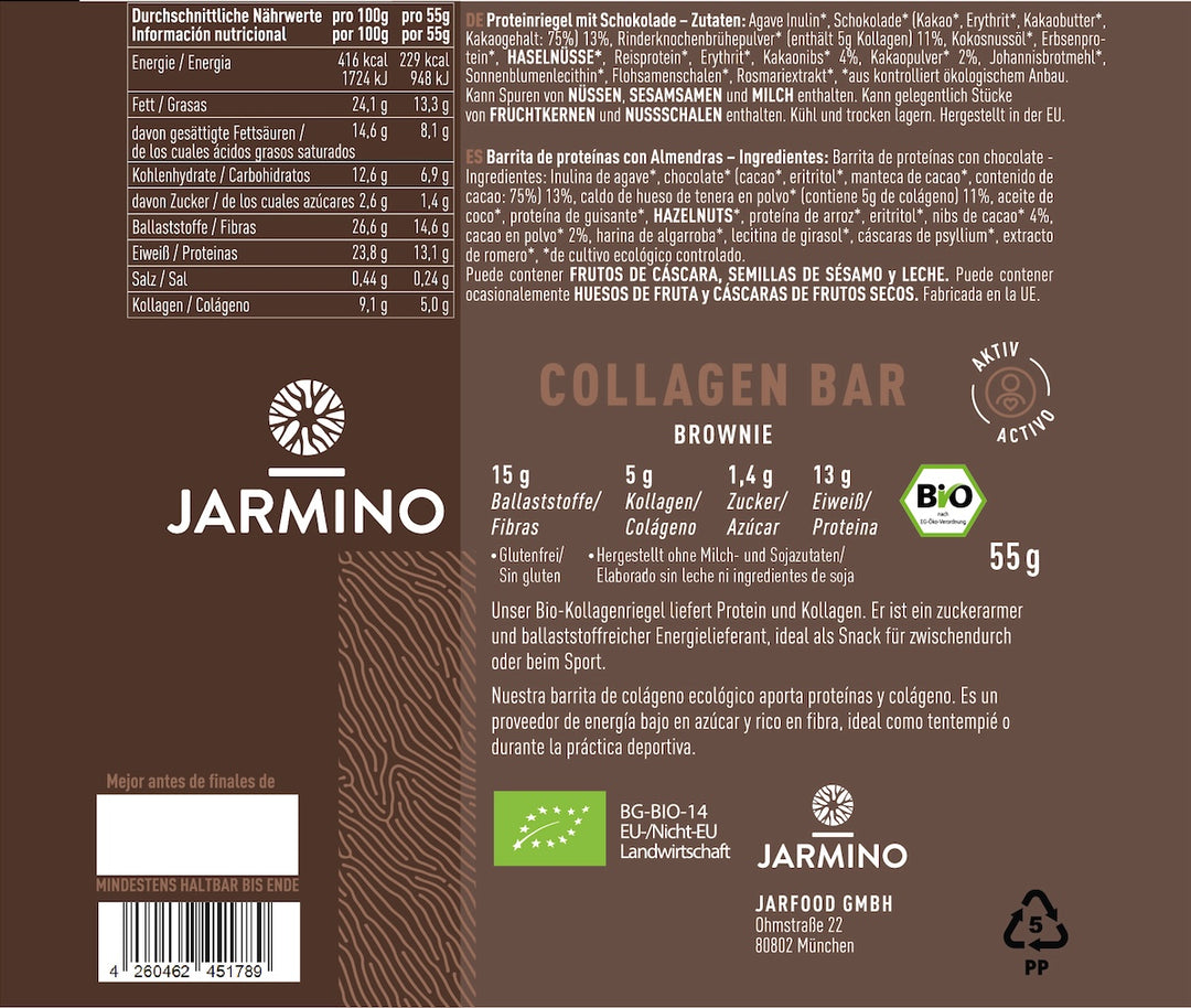 Kollagenriegel Brownie
