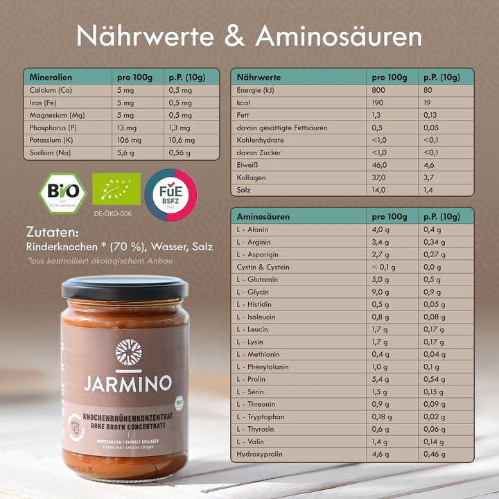 Knochenbrühen-Konzentrat Rind (3x 440g)