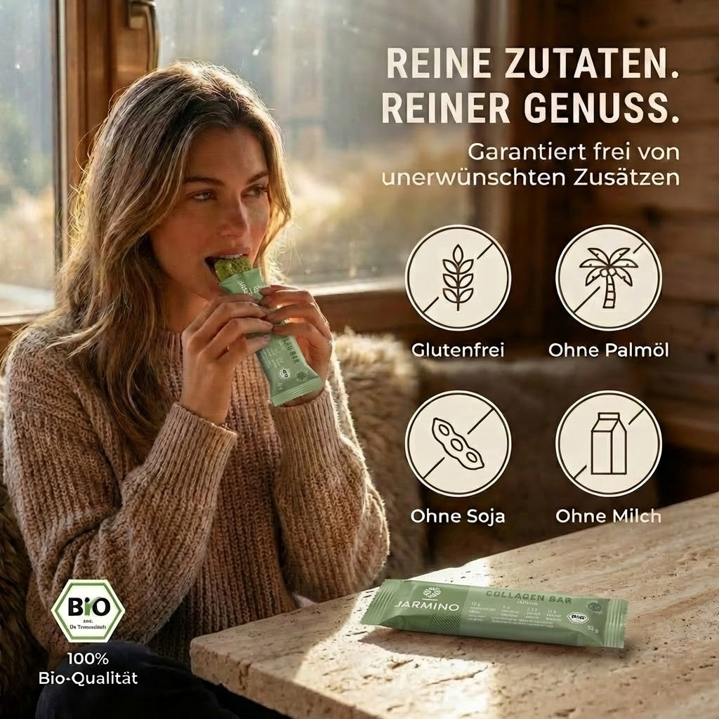 Kollagenriegel Matcha