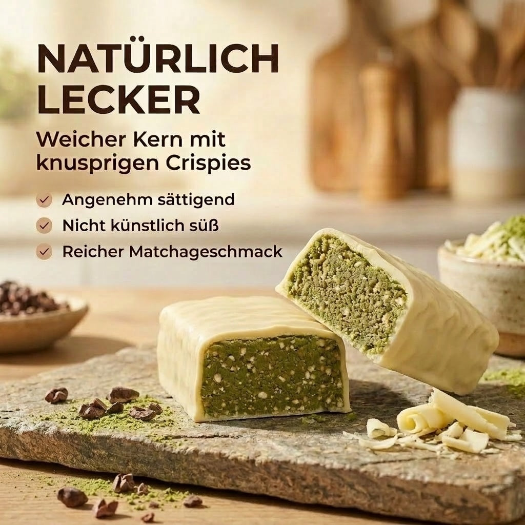 Kollagenriegel Matcha