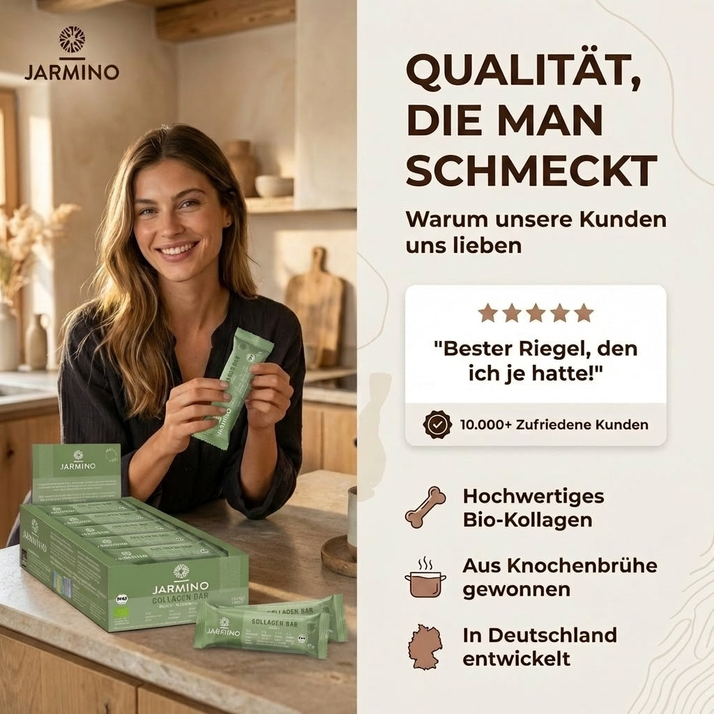 Kollagenriegel Matcha