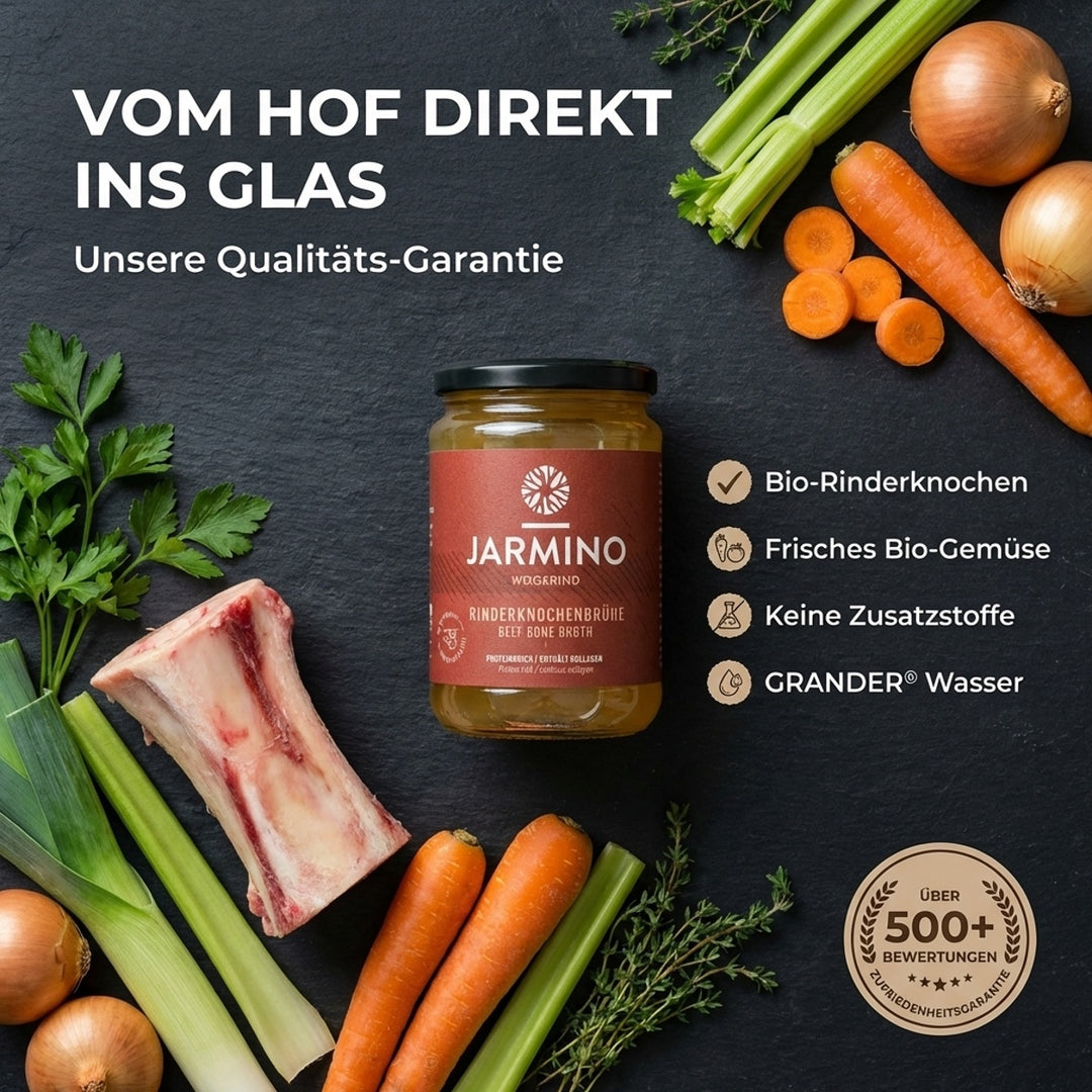 Rinderknochenbrühe (6x 350ml)