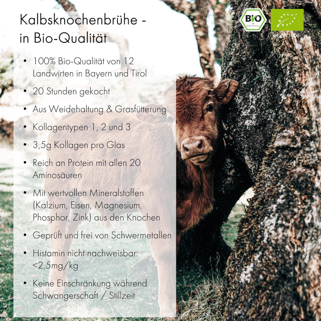 Kalbsknochenbrühe (6x 350ml)
