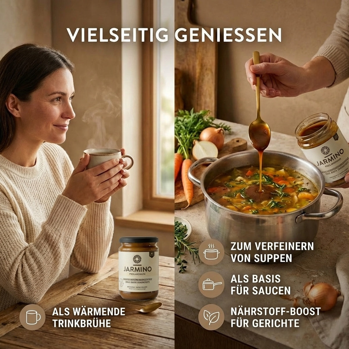 Knochenbrühen Konzentrat Huhn (200g)