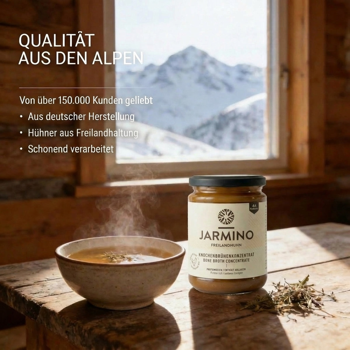 Knochenbrühen Konzentrat Huhn (200g)