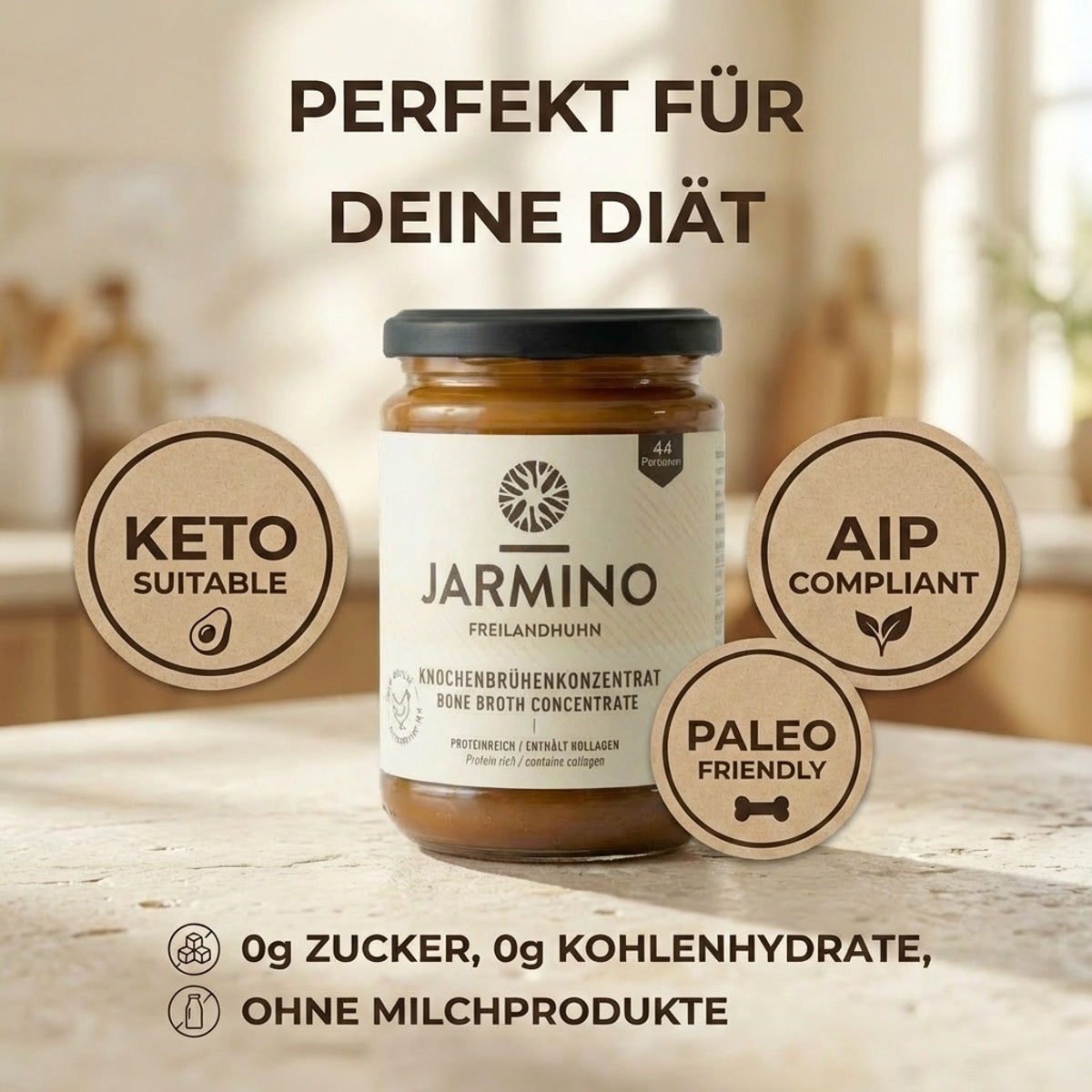 Knochenbrühen Konzentrat Huhn (410g)