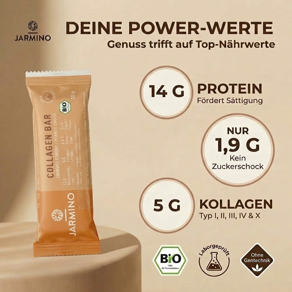 Kollagenriegel Erdnuss