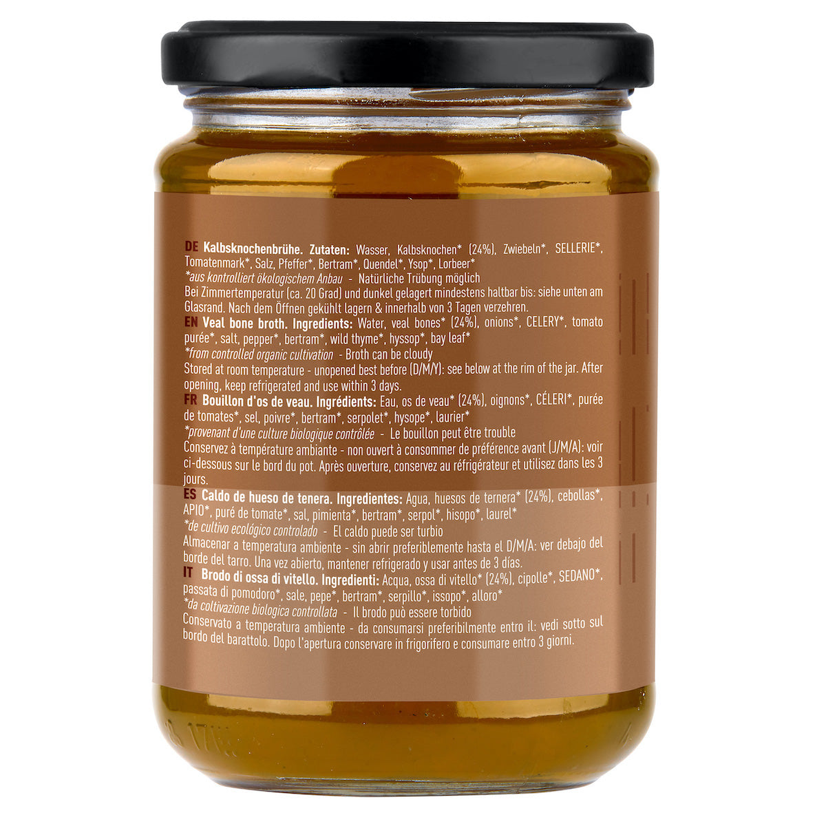 Kalbsknochenbrühe (6x 350ml)